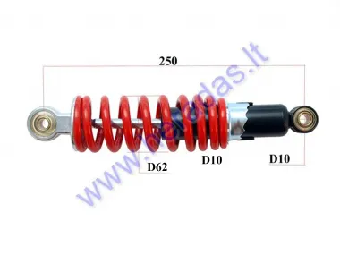 Amortizatorius ATV keturračio motociklo L250 sp10