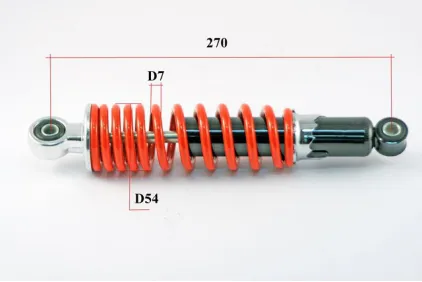 Shock absorber for ATV quad bike L270 spring diameter 6,8