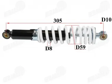 Amortizatorius ATV keturračio motociklo L305 sp8