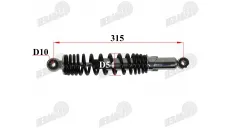 Amortizatorius ATV keturračio motociklo L315 sp7,3 D10 ATV150