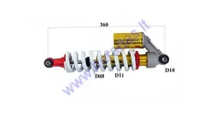 Amortizatorius ATV keturračio motociklo L360  sp11