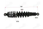 Amortizatorius ATV keturračio motociklo L365 sp10