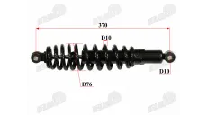 Amortizatorius ATV keturračio motociklo L365 sp10