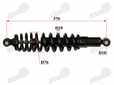 Amortizatorius ATV keturračio motociklo L365 sp10
