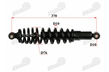 Amortizatorius ATV keturračio motociklo L365 sp10 Amortizatorius ATV keturračio motociklo L365 sp10