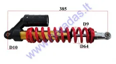 Shock absorber for ATV quad bike L385 spring diameter 9