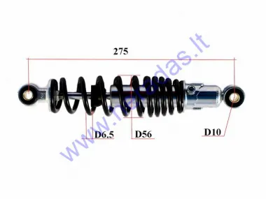 Shock absorber for electric trike scooter MS03 L280 spring diameter 6.5