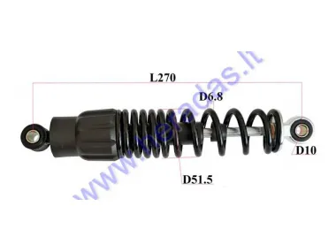 Rear shock absorber for electric scooter Airo Gel, Airo Li   nuo 2021.10