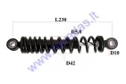 Rear shock absorber for electric scooter ROCKY  L230  SP5.8 D42