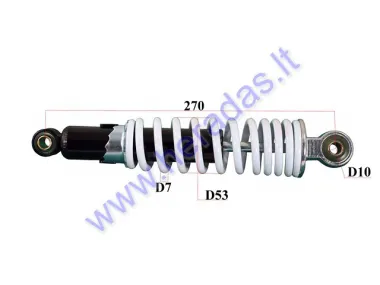 Rear shock absorber for motocycle L2760 sp6