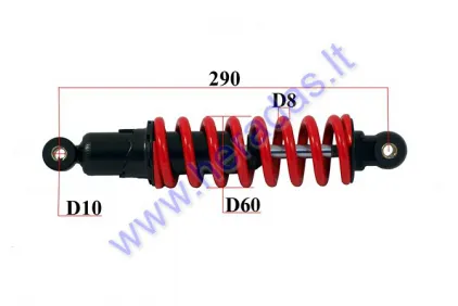 AMORTIZATORIUS KETURRAČIO L290 SP8