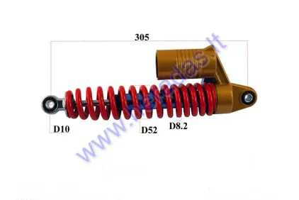 Amortizatorius keturračio L305 sp8.2