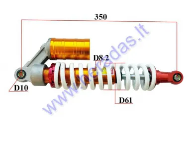 Amortizatorius keturračio L350 sp8