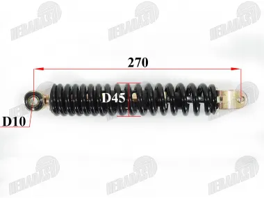 Scooter Shock Absorber L270 ZIPP, ROMET, KEEWAY, JUNAK