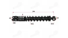 Shock absorber for scooter L290 SP6