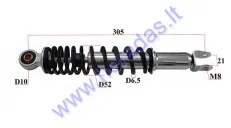 SHOCK ABSORBER FOR SCOOTER L305 sp6,5 M8