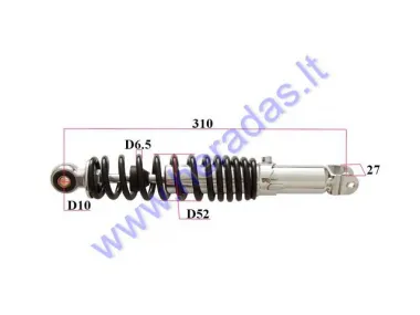 SHOCK ABSORBER FOR SCOOTER L310 sp6.5 D10