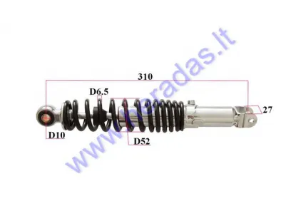 SHOCK ABSORBER FOR SCOOTER L310 sp6.5 D10