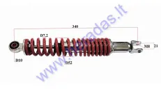 SHOCK ABSORBER FOR MOTORCYCLE, SCOOTER L340 sp7,2 M8