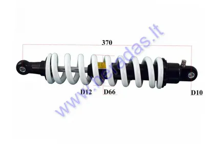 Shock absorber L370 spring 12 tube38 rear 250cc