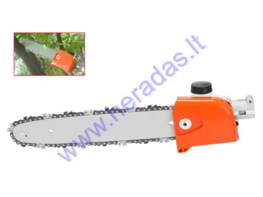 CHAINSAW WORKING HEAD 34cm 26mm 7T FOR BRUSH CUTTER
