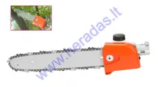 CHAINSAW WORKING HEAD 34cm 26mm 9T FOR BRUSH CUTTER
