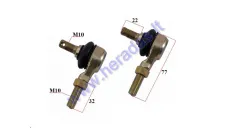 Steering tie rod ball joint for ATV quad bike 110-200cc M10 L20 set left+right side thread