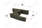 Cover rear fork for motorcycle, moped fits CHAMP DELTA, CHAMP MONTANA