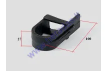 Rear motorcycle swingarm protector