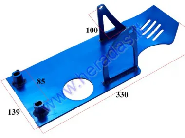 Protection of the engine lower cross-motorcycle 110-150cc