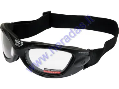 Safety goggles clear lens