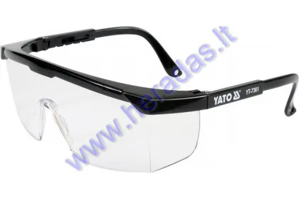 Safety goggles clear lens