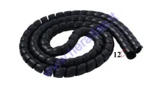 Spiral Wrap Hose Protector For Cable Wire 12mm 1 meter