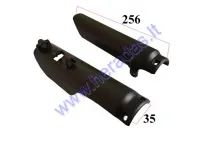 Front shock absorber protectors