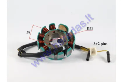 Magneto/stator 11 coils for ATV quad bike