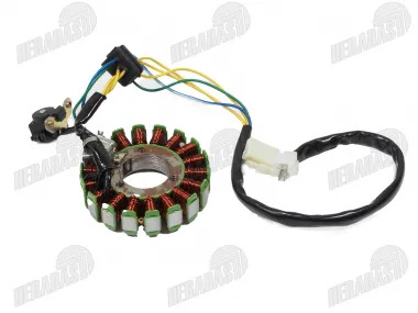 Apvija, apvijos generatoriaus 18 polių motoroleriui Peugeot Elyseo 125-150cc