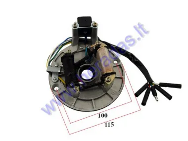 Magneto/stator 2 coils for ATV quad bike