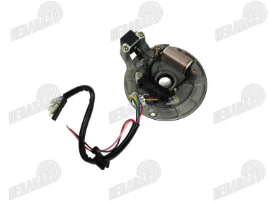 Apvija, apvijos generatoriaus 2 polių keturračio motociklo 5pin +2 CROSS/ATV 4T 50/70/110/125 ZIPP, JUNAK, BARTON