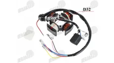 Coil, Generator Coils 4 Poles ATV Quad Motorcycle