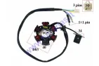 Apvija, apvijos generatoriaus 6 polių motociklo Kymco Super Duke, Sym Movie,Atilla 125/150cc 4T Apvijos 3+2 MINICHOPPER  139FMB 4T