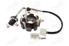 Magneto/stator 8 coils for motorcycle, quad bike, scooter 125CC 156FMI engine