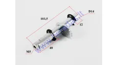 Ašelė bėgių perjungimo keturračio motociklo 200cc GY6 išor