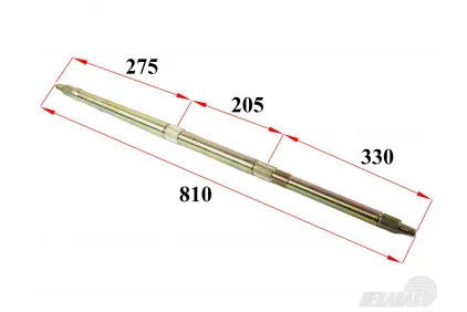 Ašis galinė 200-250cc ATV keturračio Ašis galinė 200-250cc ATV keturračio