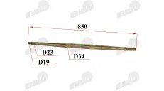 Ašis galinė 200-250cc ATV keturračio motociklo