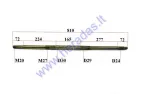 Rear axle for 200-250cc ATV quad bike