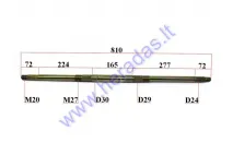 Rear axle for 200-250cc ATV quad bike