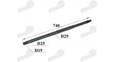 Rear axle ATV quad bike fits EGL MOTOR MADIX110, THE125