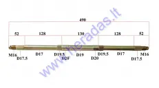 REAR AXLE FOR ATV ELECTRIC QUAD BIKE FITS HUNTER