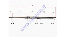 Rear axle for 200-250cc quad bike