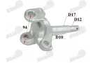 Front axle left side for quad bike fits EGL MOTOR MADIX110, THE125